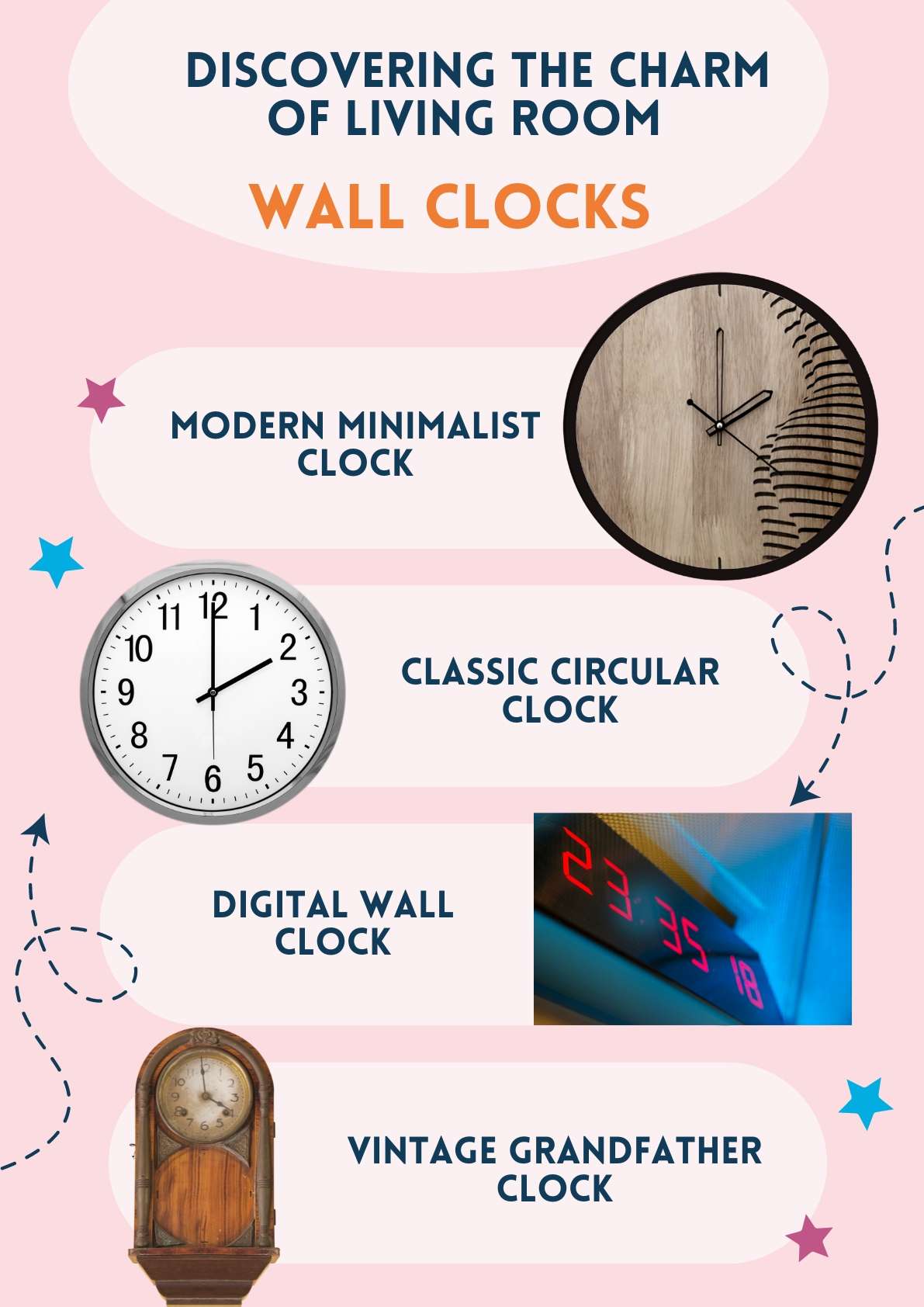 living room wall clock