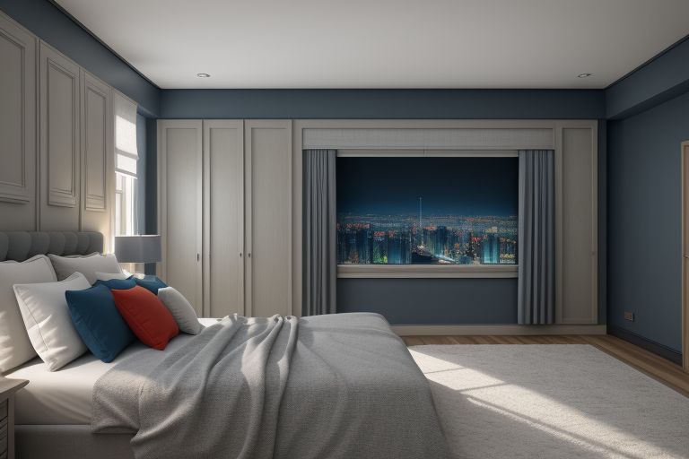 Bedrooms: Embracing Serenity through Bedroom Wall Design in 2024