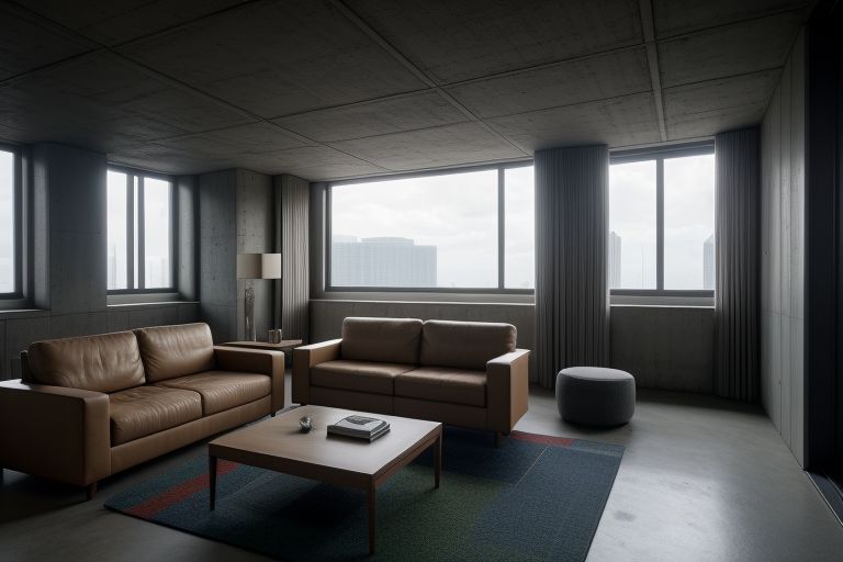 Brutalist Interior Design: Entertainment of the Unequalled and Unedited in 2024